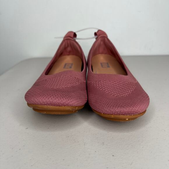 Fit Flop Allegro Knit Pink Ballet Flats Size 5 - Picture 9 of 10